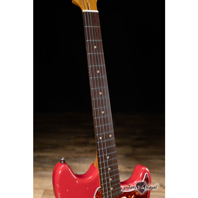 Fano MG6 Oltre P-90 Guitar w/ Gigbag – Fiesta Red