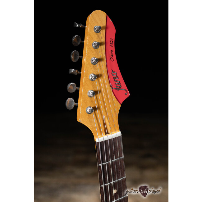 Fano MG6 Oltre P-90 Guitar w/ Gigbag – Fiesta Red