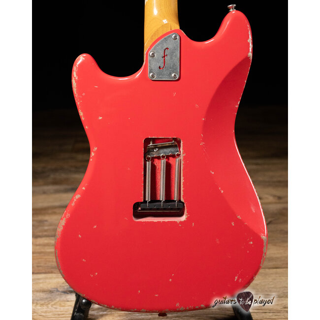 Fano MG6 Oltre P-90 Guitar w/ Gigbag – Fiesta Red