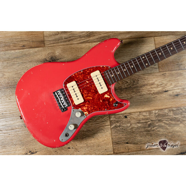 Fano MG6 Oltre P-90 Guitar w/ Gigbag – Fiesta Red