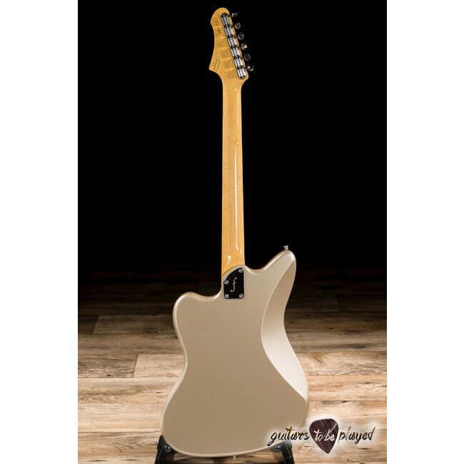 Fano JM6 Oltre Lollar Mini Humbucker Guitar w/ Gigbag – Shoreline Gold