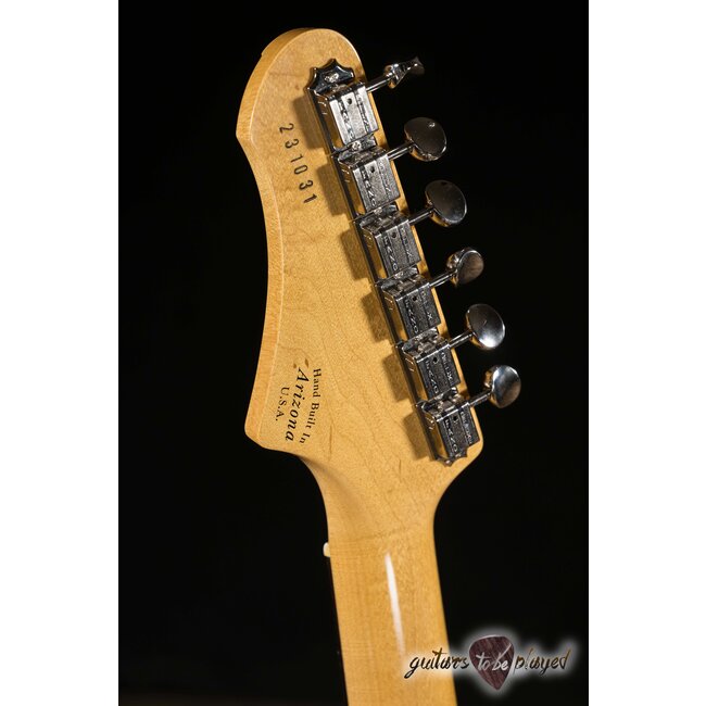 Fano JM6 Oltre Lollar Mini Humbucker Guitar w/ Gigbag – Shoreline Gold