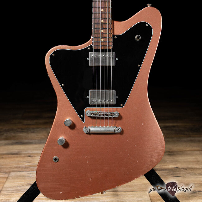 Fano PX6 Oltre Left-Handed Humbucker Guitar w/ Gigbag – Copper Metallic
