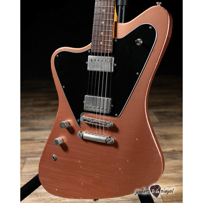 Fano PX6 Oltre Left-Handed Humbucker Guitar w/ Gigbag – Copper Metallic