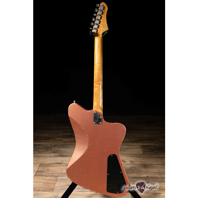 Fano PX6 Oltre Left-Handed Humbucker Guitar w/ Gigbag – Copper Metallic