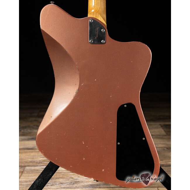Fano PX6 Oltre Left-Handed Humbucker Guitar w/ Gigbag – Copper Metallic