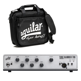 Aguilar Aguilar TH700 V2 Tone Hammer 700 Watt Bass Amp Head w/ Carry Bag