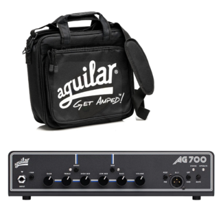 Aguilar Aguilar AG700 V2 700 Watt Bass Amp Head (Made in USA) w/ Carry Bag