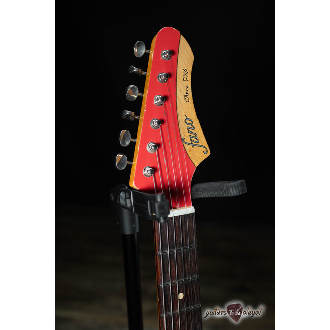 Fano PX6 Oltre P-90 Guitar w/ Gigbag – Fiesta Red