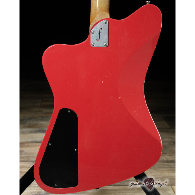 Fano PX6 Oltre P-90 Guitar w/ Gigbag – Fiesta Red