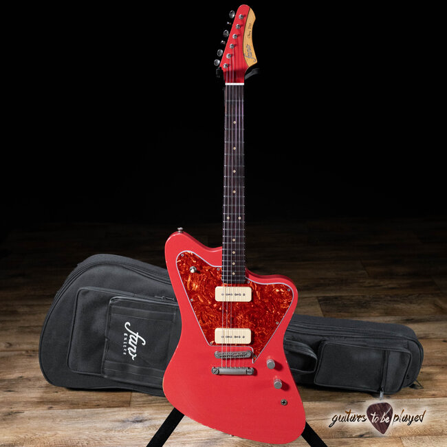 Fano PX6 Oltre P-90 Guitar w/ Gigbag – Fiesta Red - Guitars Fano PX6 Oltre P-90 Guitar w/ Gigbag – Fiesta Red - Guitars