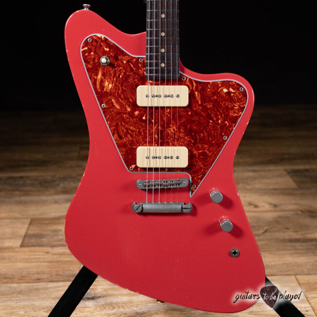 Fano PX6 Oltre P-90 Guitar w/ Gigbag – Fiesta Red