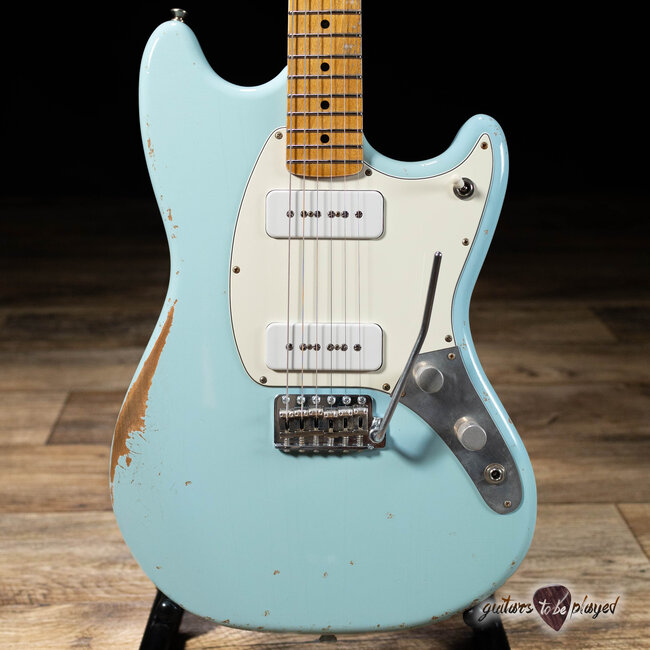 Fano MG6 Oltre Maple Neck P-90 Guitar w/ Gigbag – Sonic Blue