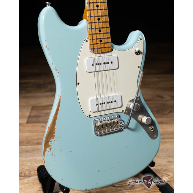 Fano MG6 Oltre Maple Neck P-90 Guitar w/ Gigbag – Sonic Blue