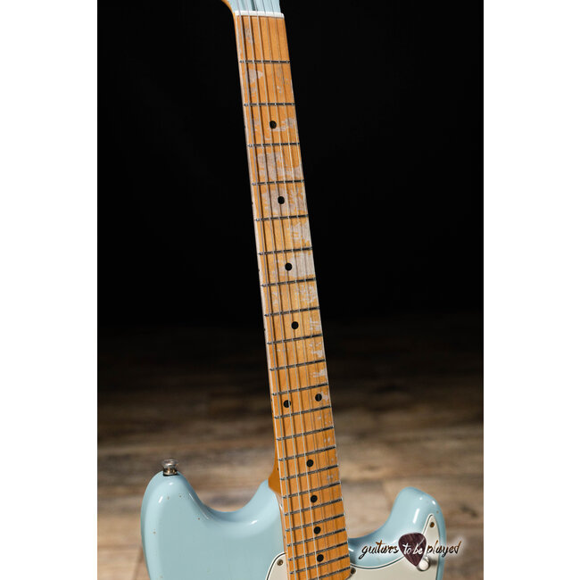 Fano MG6 Oltre Maple Neck P-90 Guitar w/ Gigbag – Sonic Blue