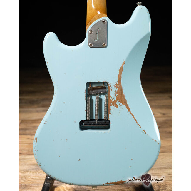 Fano MG6 Oltre Maple Neck P-90 Guitar w/ Gigbag – Sonic Blue
