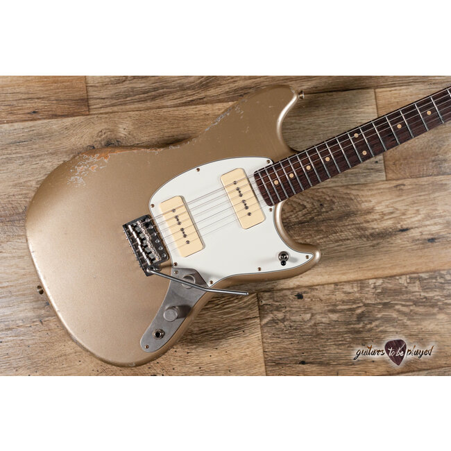 Fano MG6 Oltre Lollar P-90 Guitar w/ Gigbag – Shoreline Gold