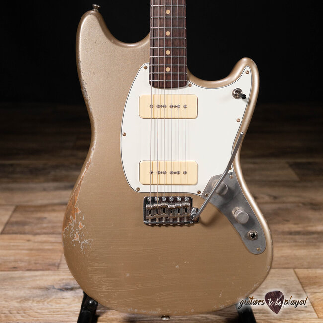 Fano MG6 Oltre Lollar P-90 Guitar w/ Gigbag – Shoreline Gold