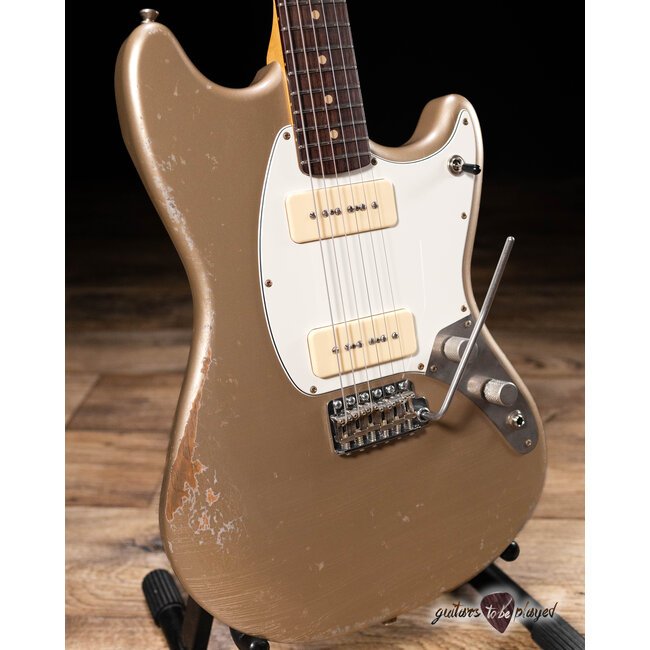 Fano MG6 Oltre Lollar P-90 Guitar w/ Gigbag – Shoreline Gold