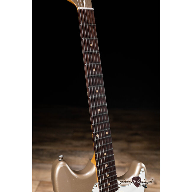 Fano MG6 Oltre Lollar P-90 Guitar w/ Gigbag – Shoreline Gold