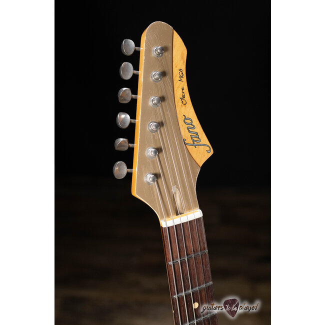 Fano MG6 Oltre Lollar P-90 Guitar w/ Gigbag – Shoreline Gold