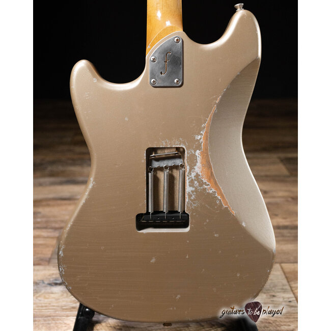 Fano MG6 Oltre Lollar P-90 Guitar w/ Gigbag – Shoreline Gold