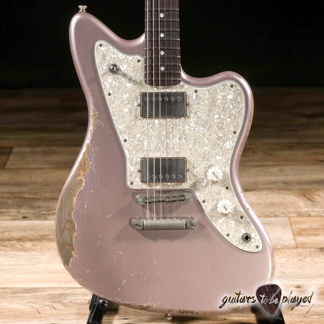 Fano JM6 Oltre Suhr Thornbucker Guitar w/ Gigbag – Rose Gold
