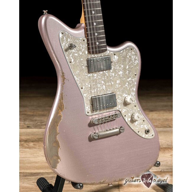 Fano JM6 Oltre Suhr Thornbucker Guitar w/ Gigbag – Rose Gold