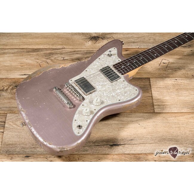 Fano JM6 Oltre Suhr Thornbucker Guitar w/ Gigbag – Rose Gold