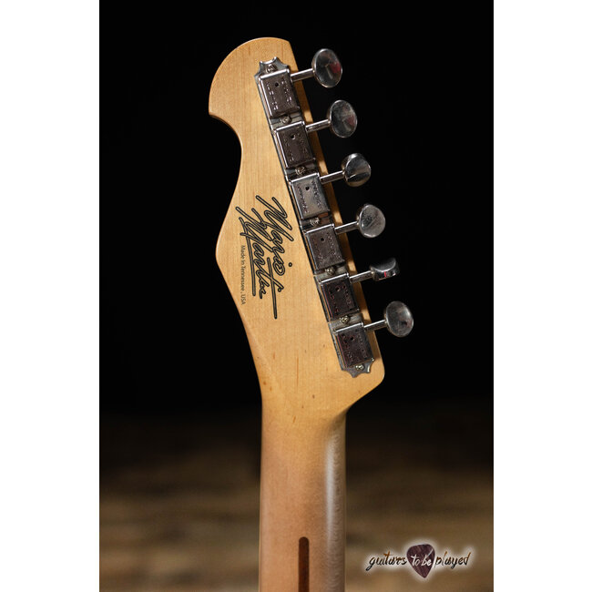 Mario Martin Guitars 1pc Swamp Ash Blackguard T-Style – Blonde