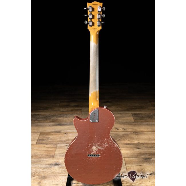 Fano SP6 Oltre Maple Neck P-90/T-Style Guitar w/ Gigbag – Copper Metallic