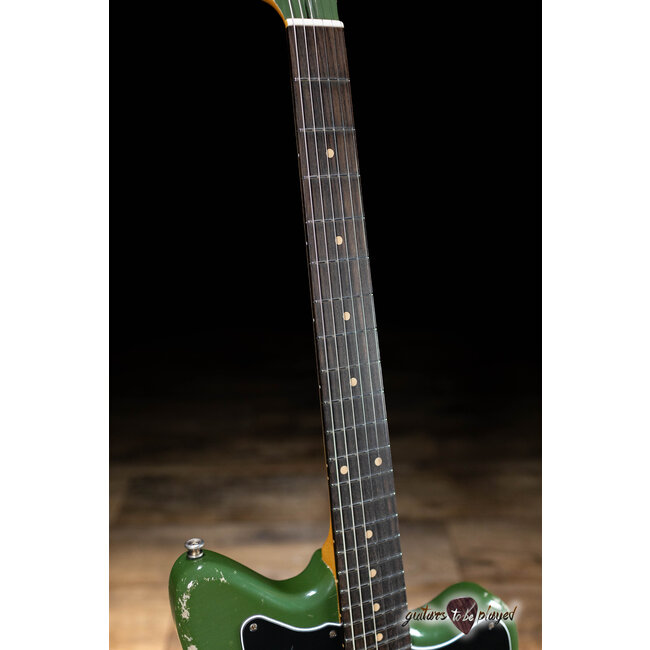 Fano JM6 Oltre P-90/Humbucker Guitar w/ Gigbag – Olive Green