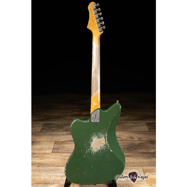 Fano JM6 Oltre P-90/Humbucker Guitar w/ Gigbag – Olive Green