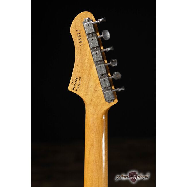 Fano JM6 Alt de Facto Lambertones Ristretto Guitar w/ Descendant – Gold Sparkle