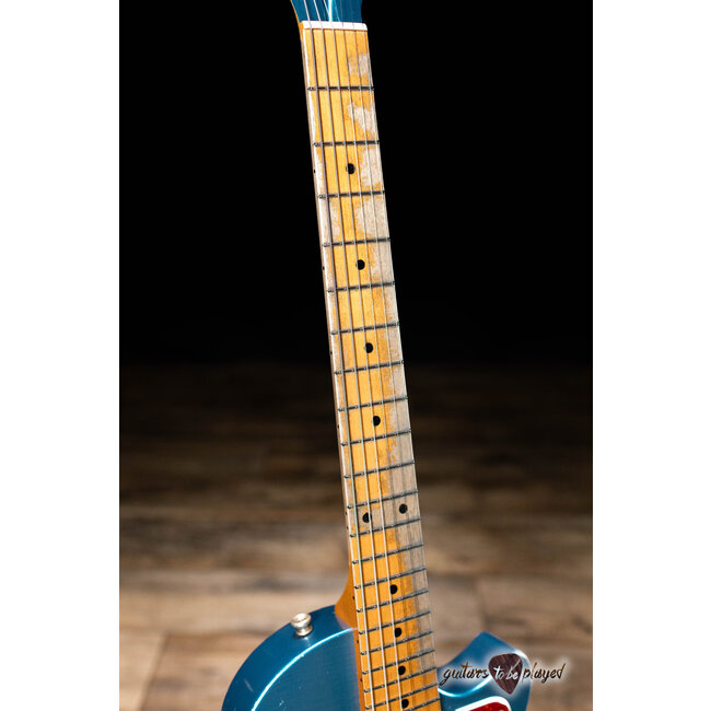 Fano SP6 Oltre Maple Neck P-90/T-Style Guitar w/ Gigbag – Lake Placid Blue