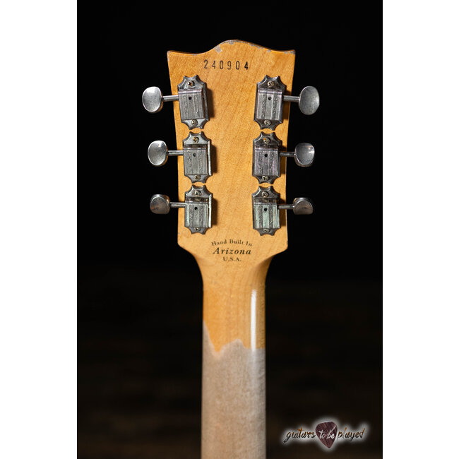 Fano SP6 Alt de Facto Pine Body Lollar P-90/T Guitar w/ Bigsby & Case – Natural