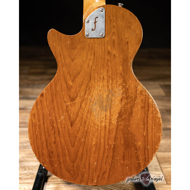 Fano SP6 Alt de Facto Pine Body Lollar P-90/T Guitar w/ Bigsby & Case – Natural