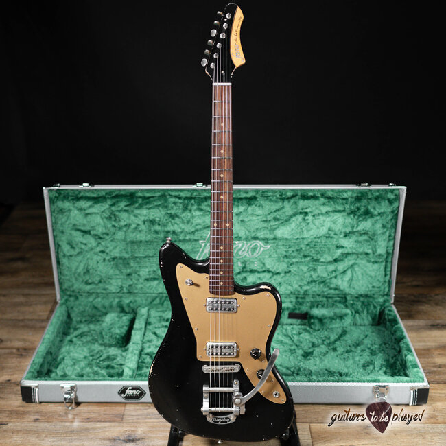 Fano JM6 Alt de Facto Lamber'Trons Bigsby Guitar w/ Case