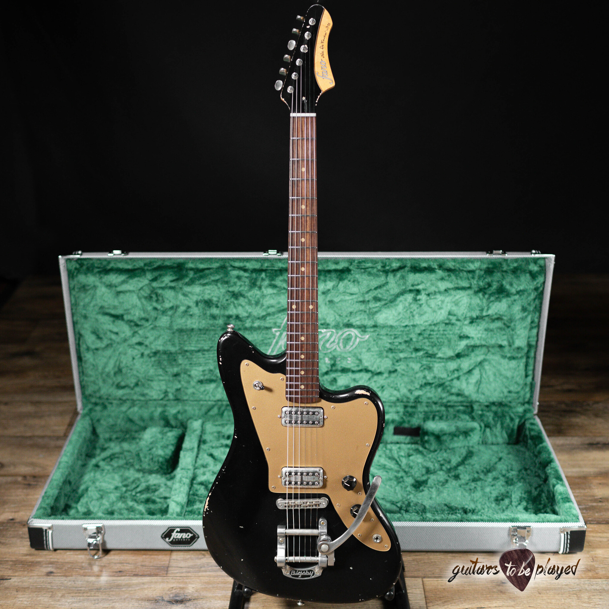 【予約販売】本 Fano JM6 Alt de Facto Lamber'Trons Bigsby Guitar w/ Case ギター
