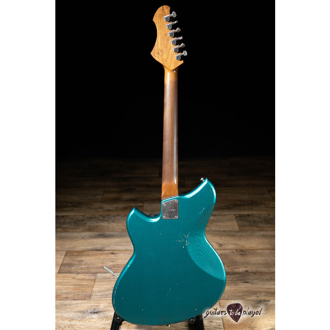 Novo Nucleus Serus J Guitar w/ Fralin P-90s – Ocean Turquoise