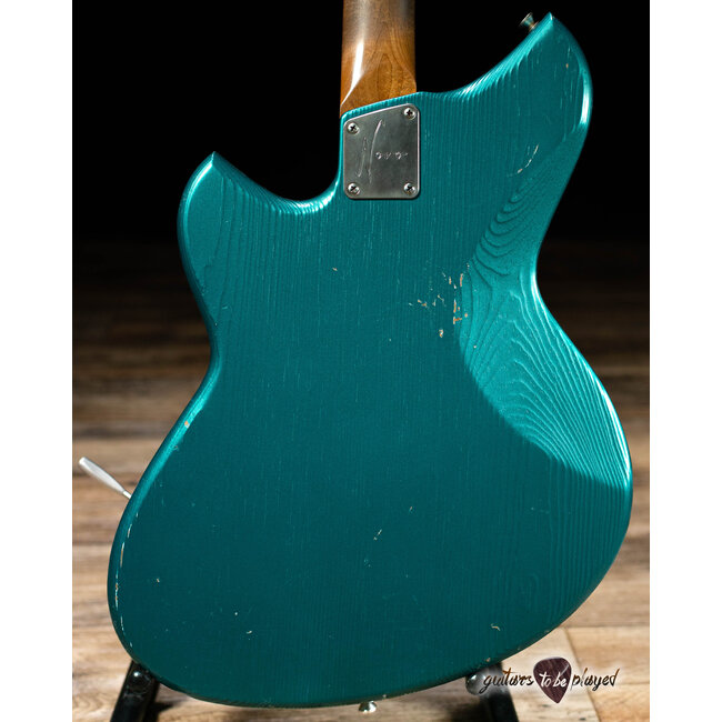 Novo Nucleus Serus J Guitar w/ Fralin P-90s – Ocean Turquoise