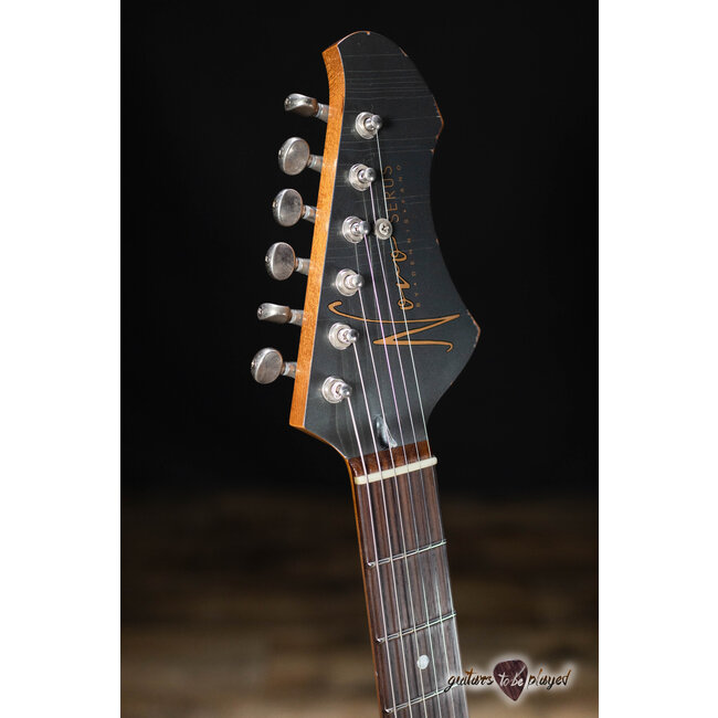 Novo Nucleus Serus J Guitar w/ Fralin P-90s – Charcoal Frost