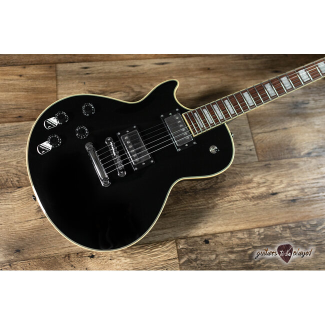 D’Angelico Premier SD Left-Handed Electric Guitar w/ Gigbag – Black