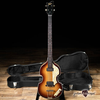 Hofner Artist Series Violin Bass (H500/1-63-AR-0) w/ Case – Sunburst