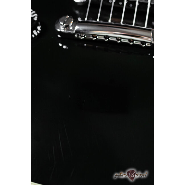 D’Angelico Premier SD Left-Handed Electric Guitar w/ Gigbag – Black