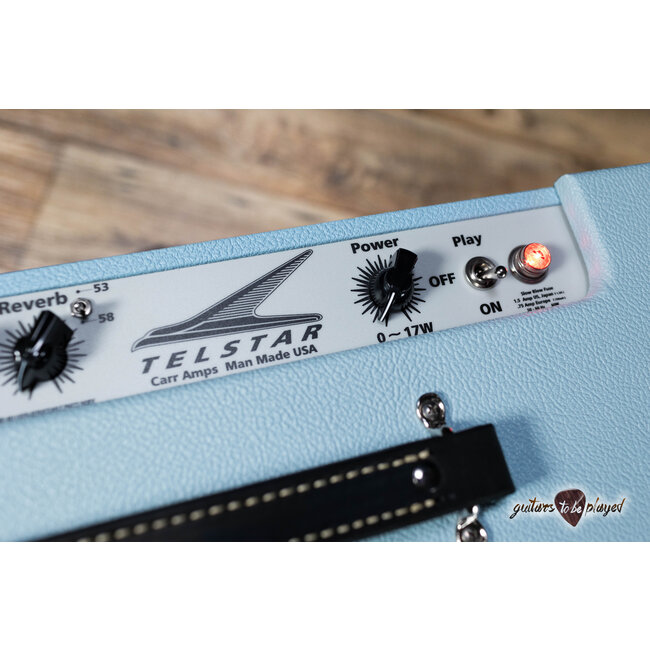Carr Amps Telstar 17W 1x12” Combo – Sonic Blue