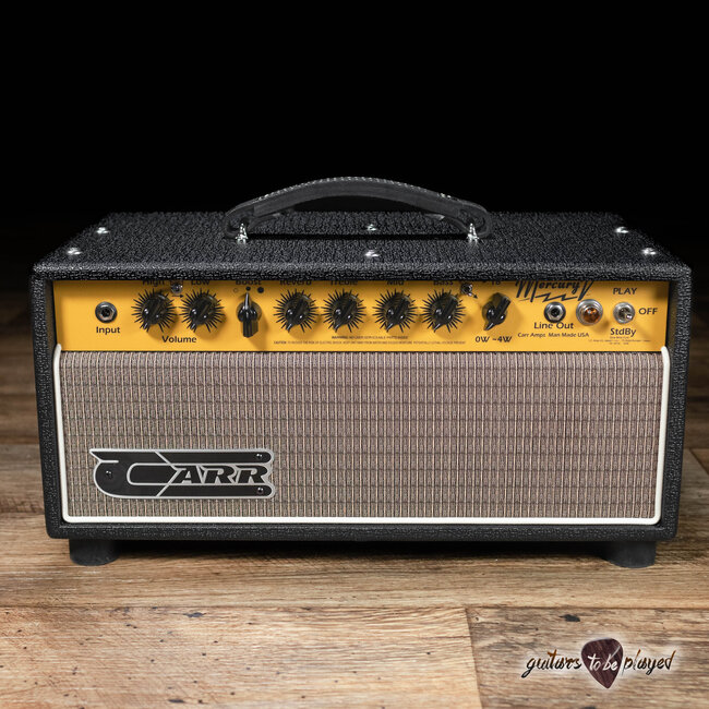 Carr Amps Mercury V 16W Head – Black