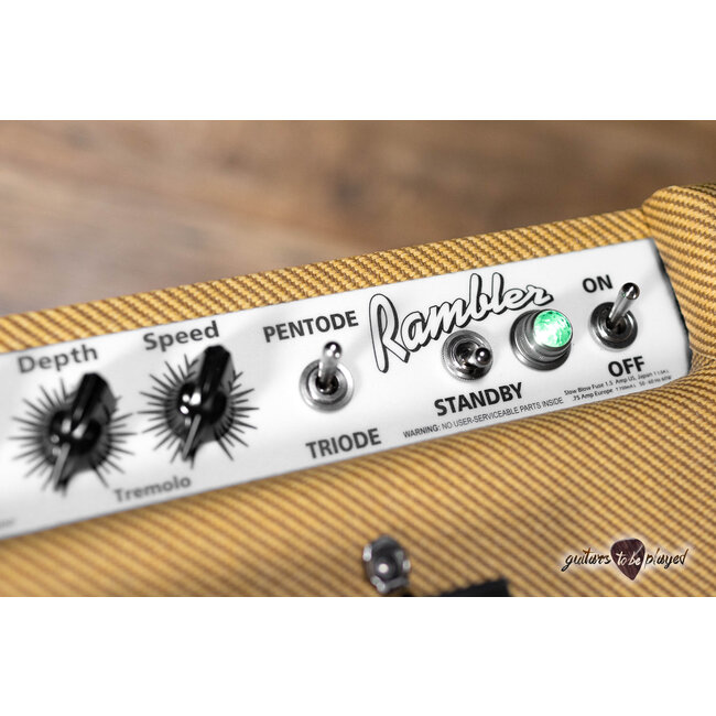 Carr Amps Rambler 26W 1x12” Combo – Tweed