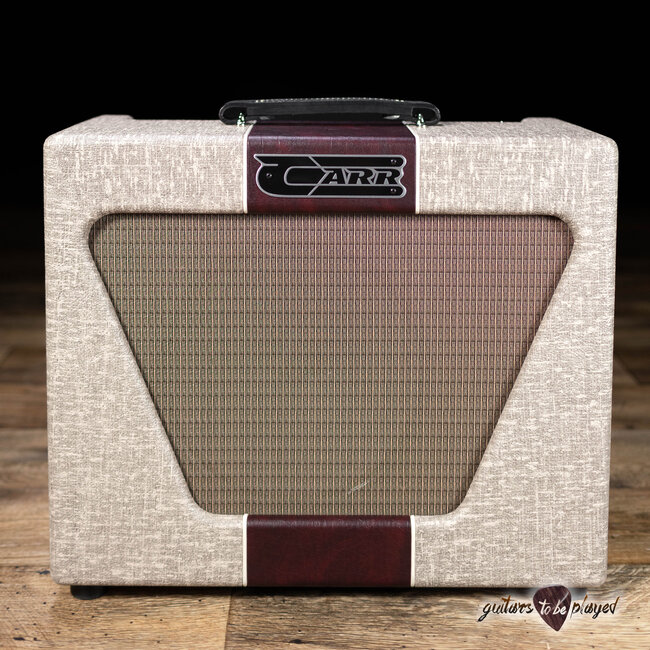 Carr Amps Super Bee 10W 1x12” Combo – Fawn Slub/Wine