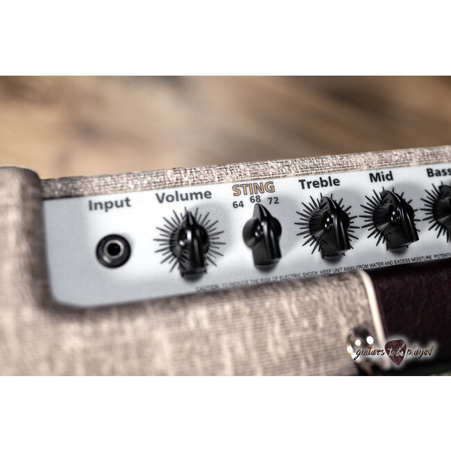 Carr Amps Super Bee 10W 1x12” Combo – Fawn Slub/Wine